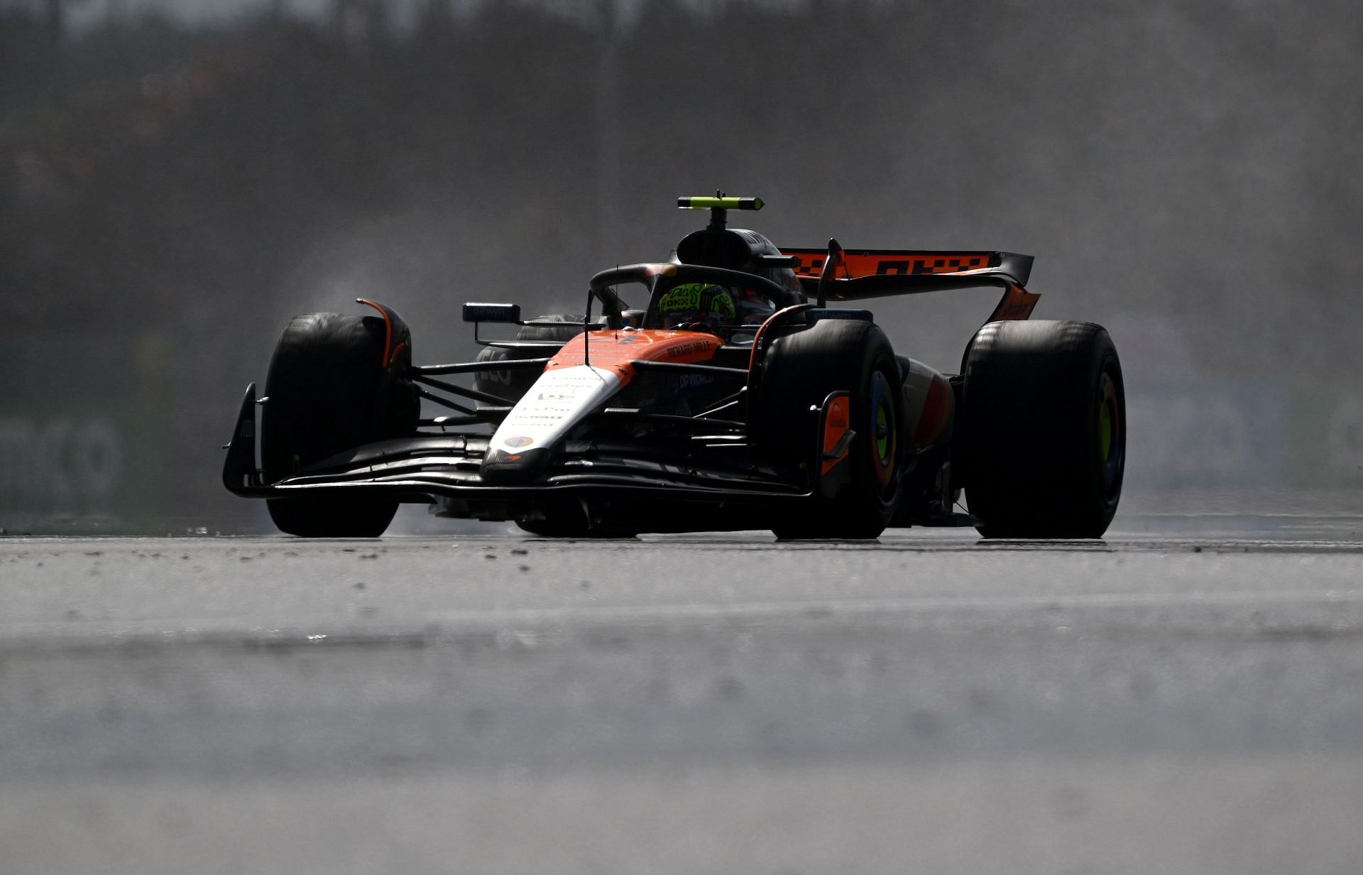 Lando Norris of Great Britain driving the (4) McLaren MCL39 Mercedes - Source: Getty